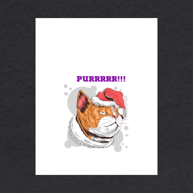 Cat purrr… Santa cat by Teenah’s world